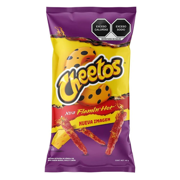Cheetos Xtra Flamin Hot 145g - Mexico