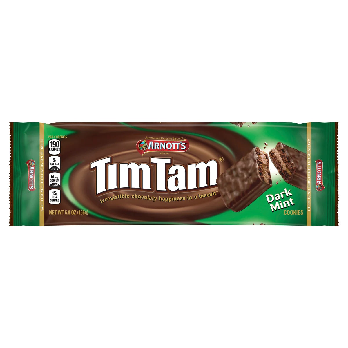Tim Tam Dark Mint Cookies 200g - Australia
