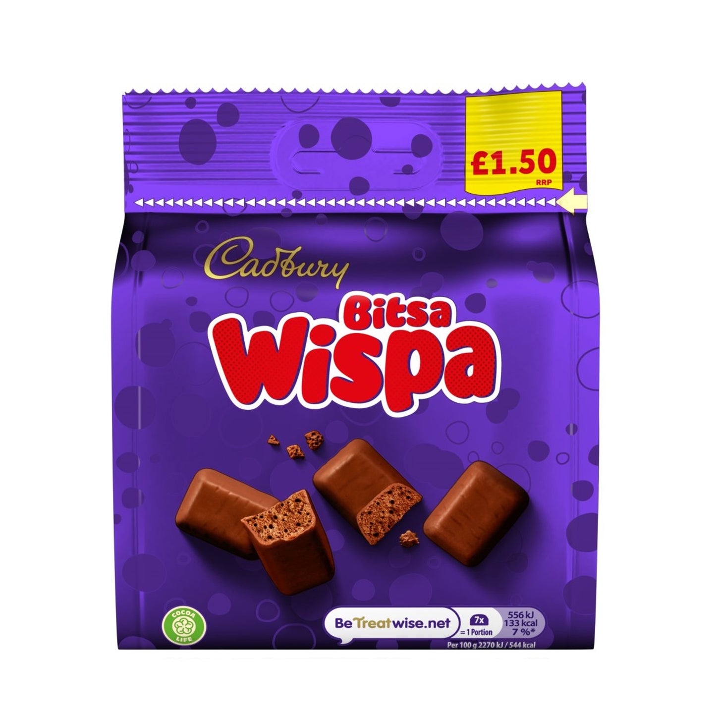 Cadbury Bitsa Wispa 85g UNITED KINGDOM (FDA APPROVED)