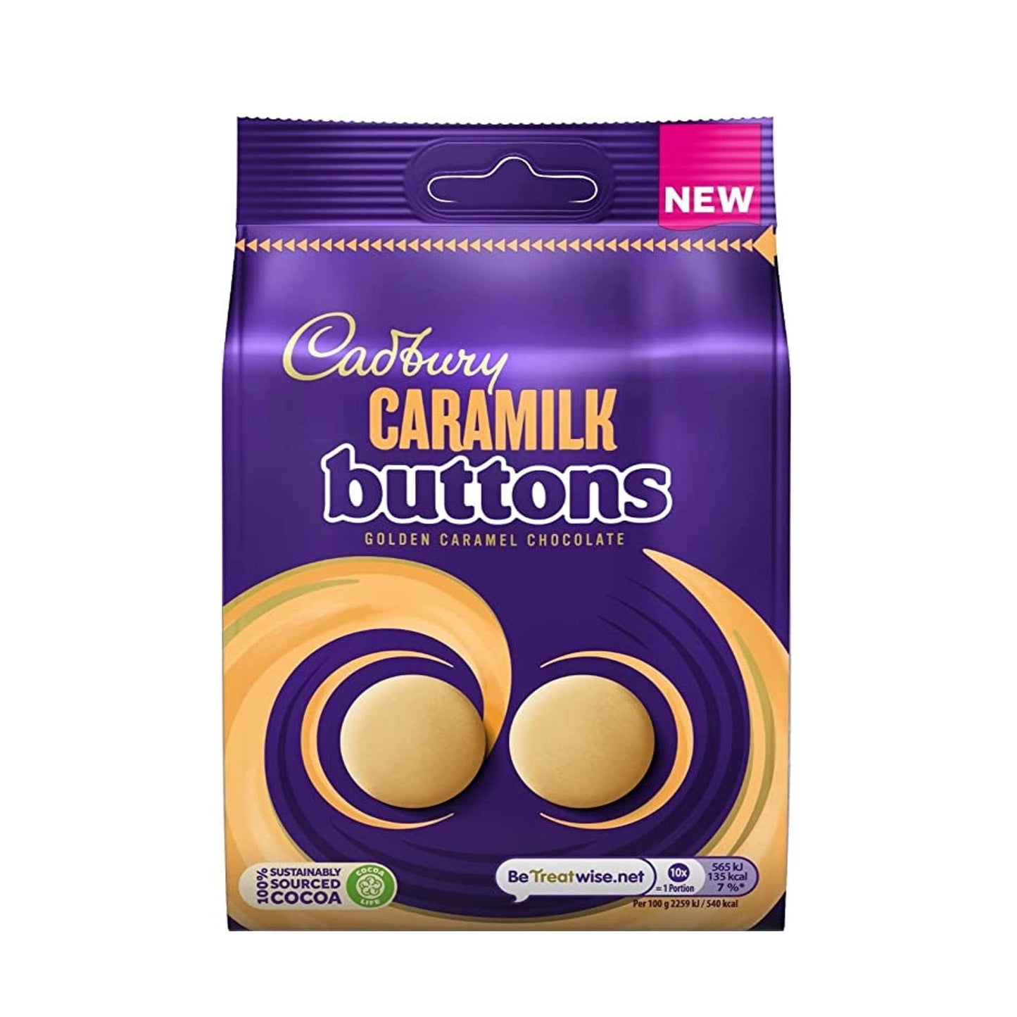Cadbury Caramilk Buttons 85g UNITED KINGDOM