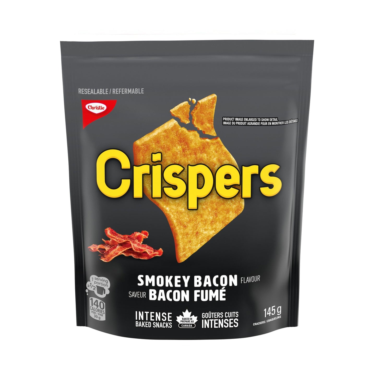 Crispers Smokey Bacon Flavour 145g CANADA