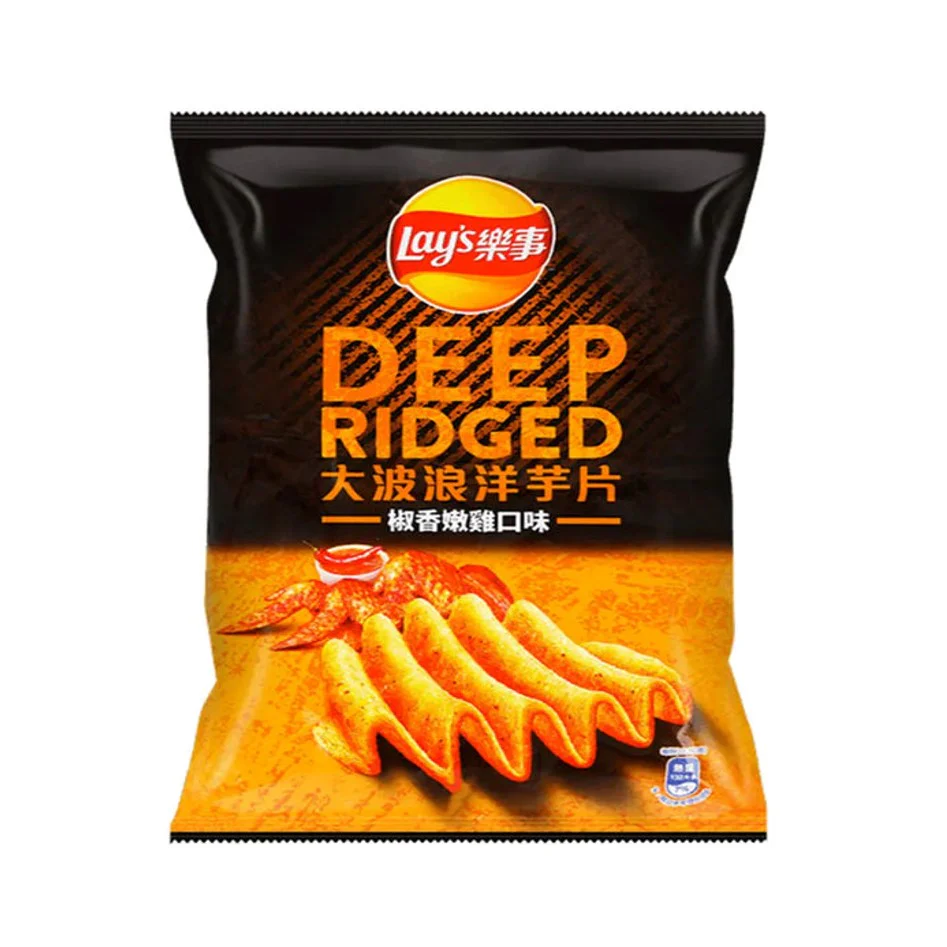 Lays Deep Ridge Chili chicken 34g - TAIWAN