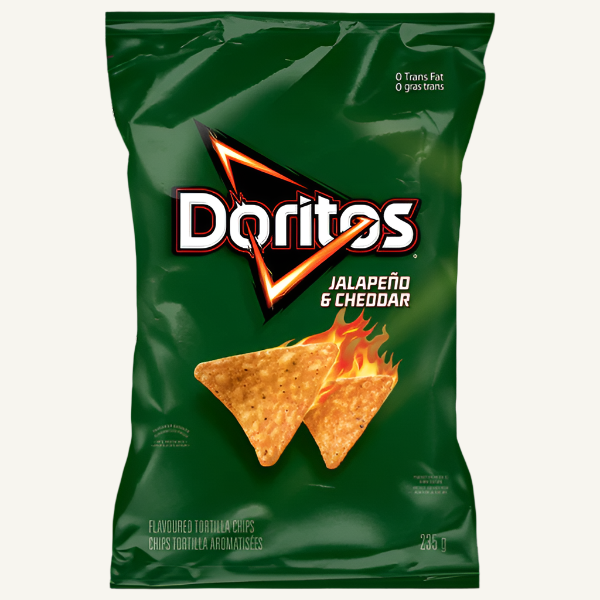 Doritos Jalapeno Cheddar - 72g Canada