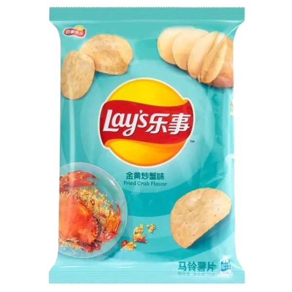 Lays Fried Crab 70g - CHINA