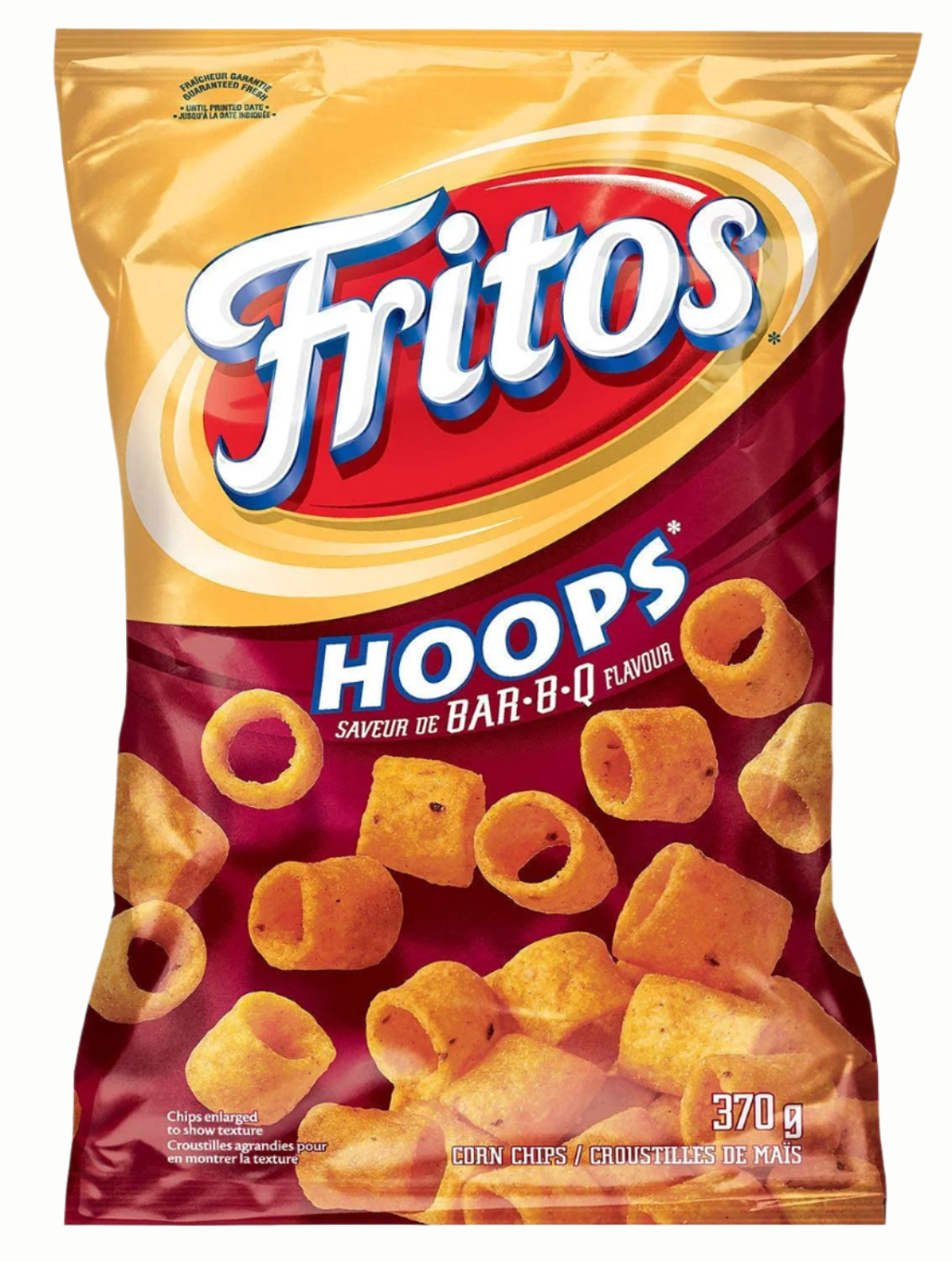 Frito Lay BBQ hoops Corn chip 70g Canada