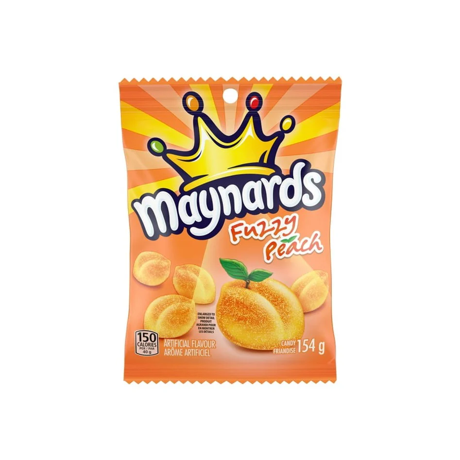 Maynards Fuzzy Peach 154g - Canada