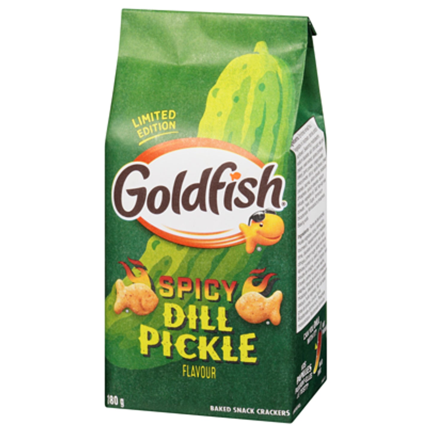 Goldfish Spicy Dill Pickle Crackers 180g CANADA