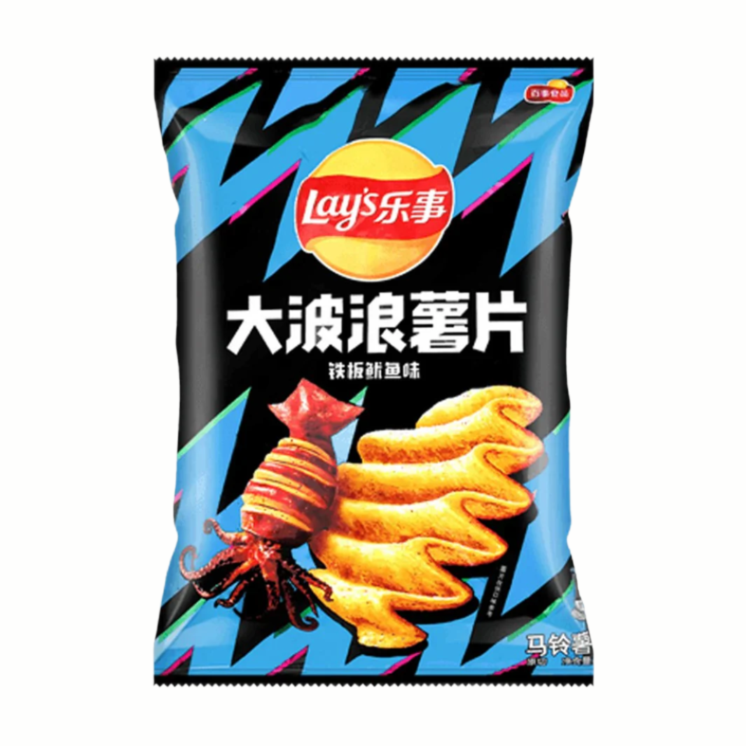 Lays Grilled Squid 70g - CHINA