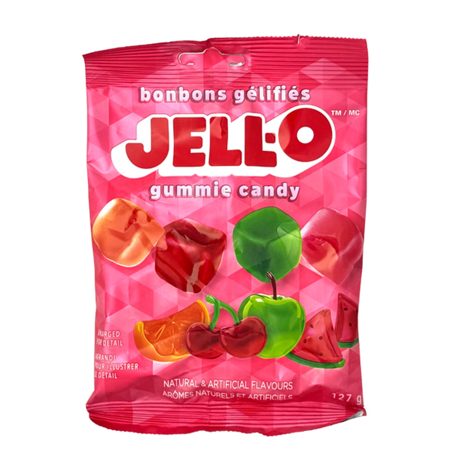 Jell-O gummie candy 127g CANADA