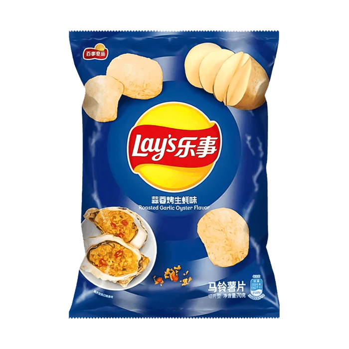 Lays Roasted Oyster 70g - CHINA