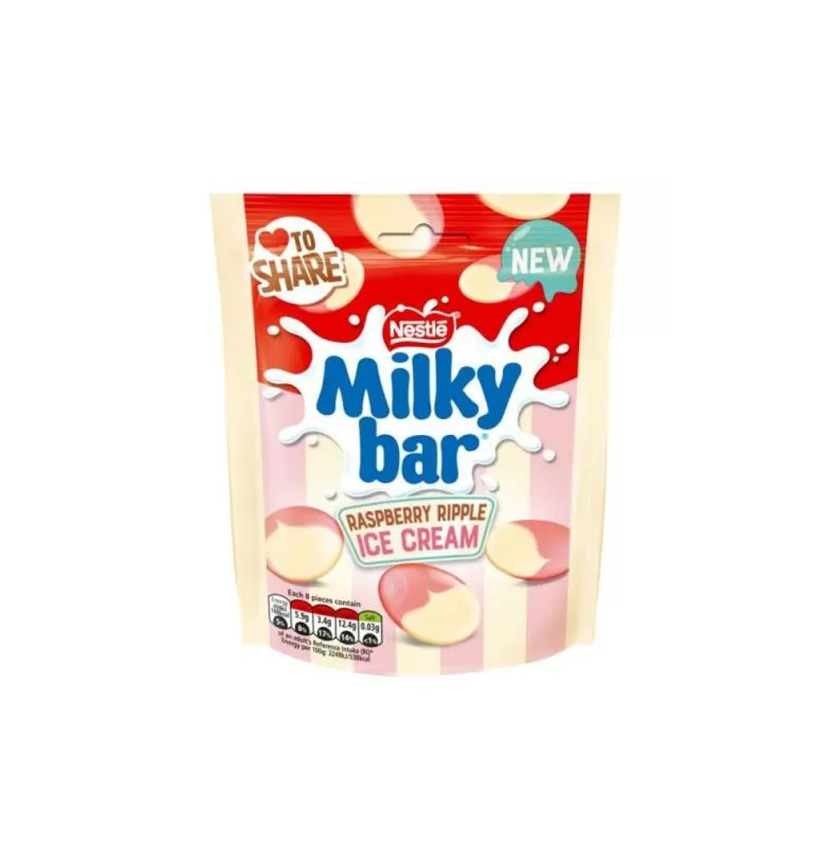 Nestle Milkybar Raspberry Ripple Ice Cream 86g -UK