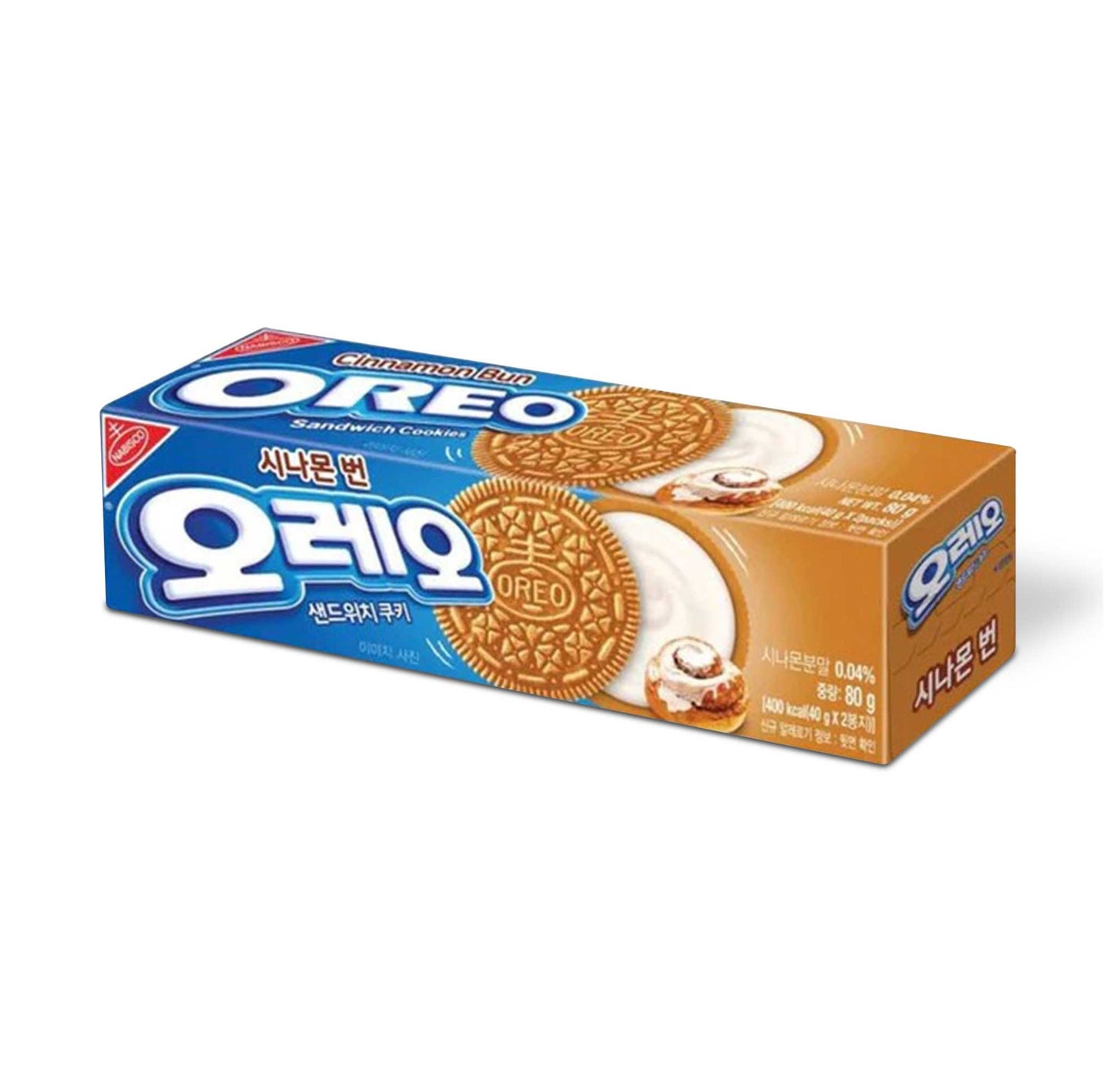 Oreo Cinnamon bun cookies 180g KOREA