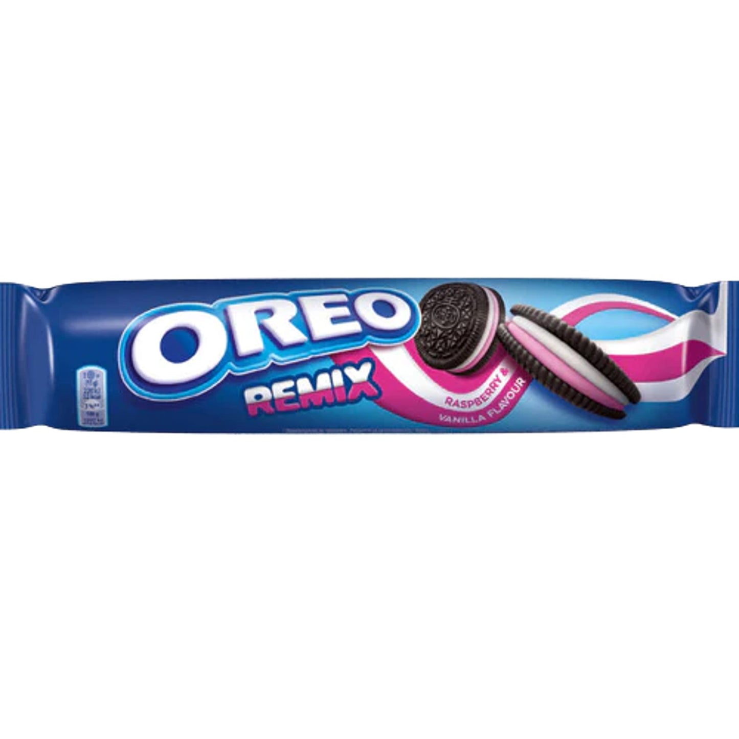 Oreo Remix Vanilla & Raspberry cookies 157g UNITED KINGDOM