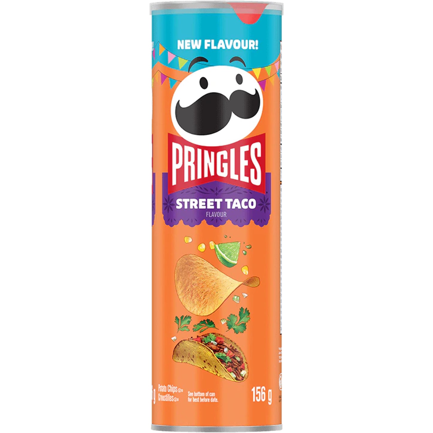 Pringles Street Taco potato chips 156g CANADA