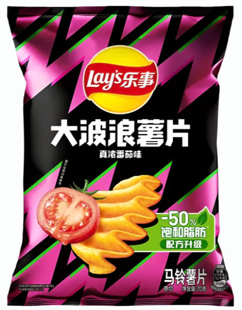Lays Pure Tomato 70g - CHINA