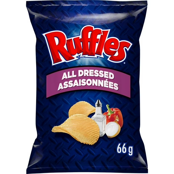 Ruffles All Dressed - 66g Canada