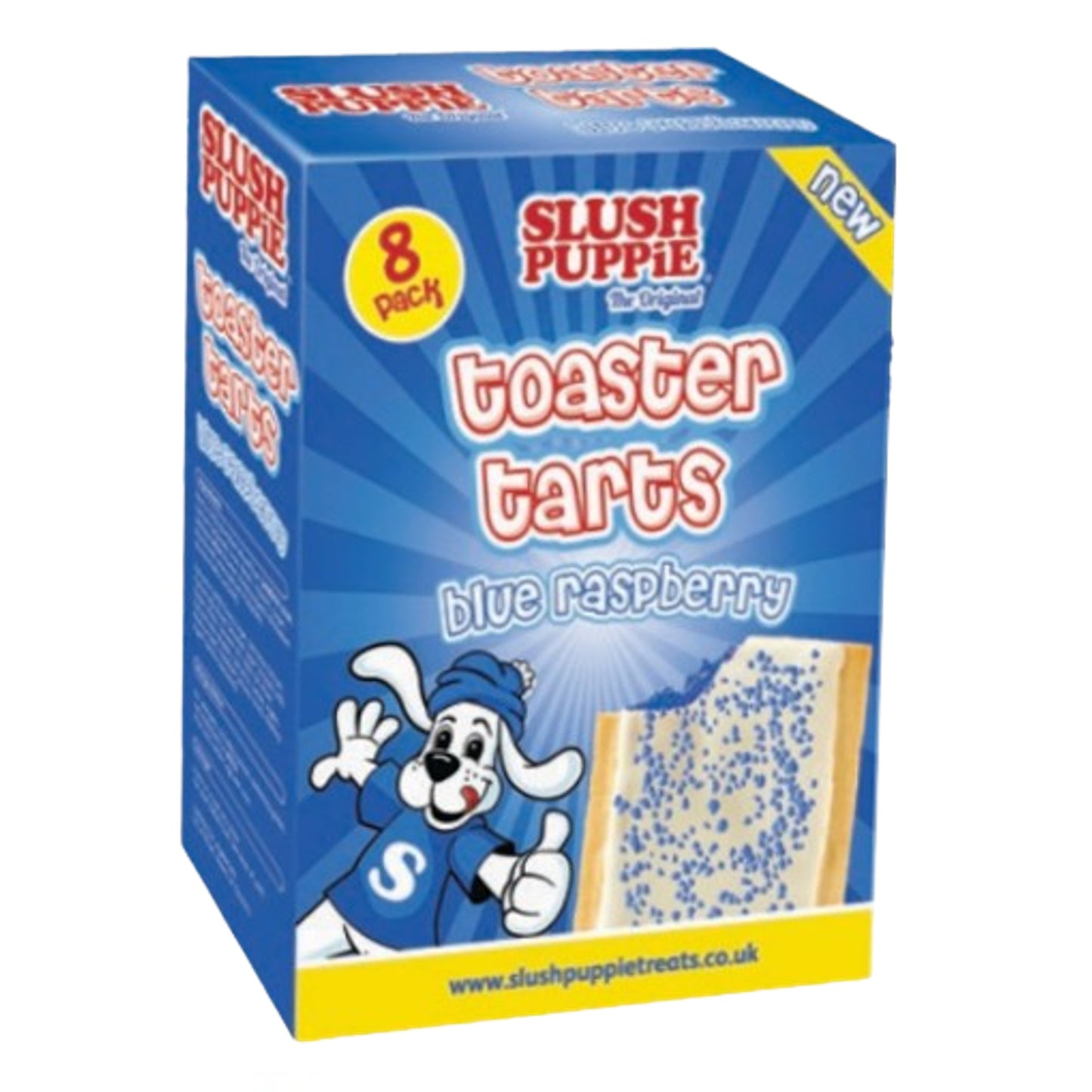 Slush Puppie Toaster Tarts blue raspberry frosted 35g UNITED KINGDOM