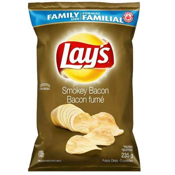 Lay's Smokey Bacon - 235g Canada