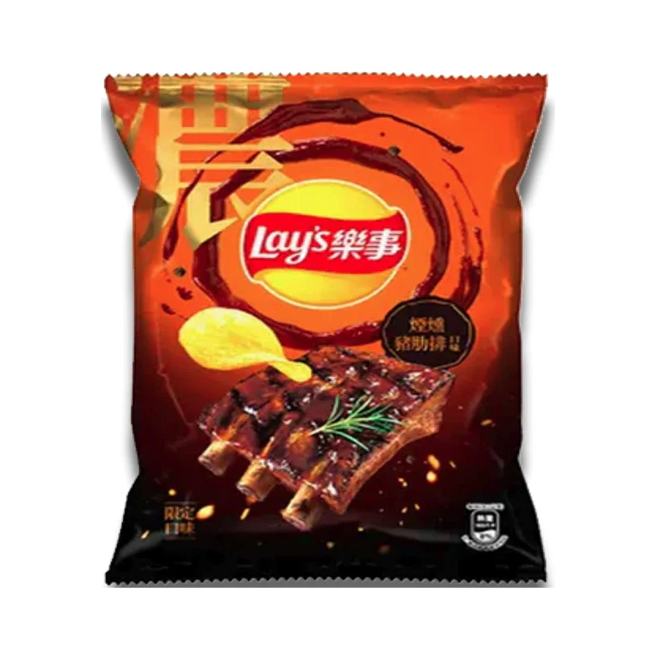 Lays Smokey Rib 34g - TAIWAN