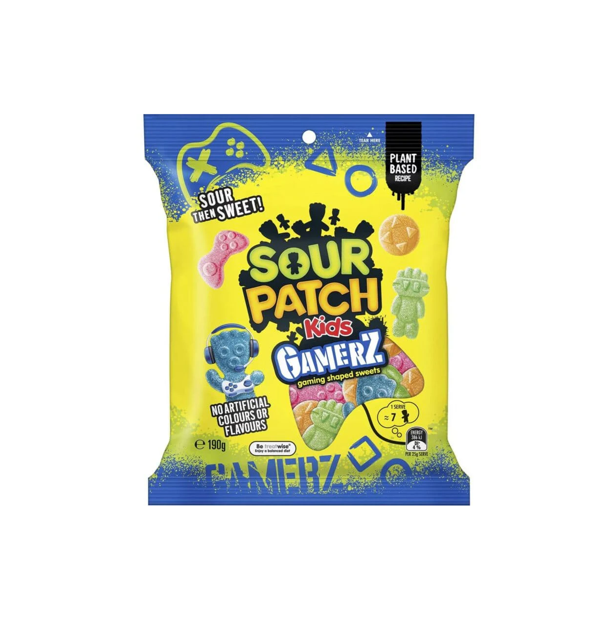 Sour Patch Kids Gamerz 190g - Australia