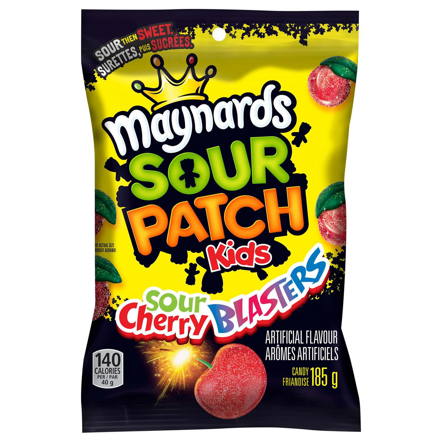 Maynards Sour cherry blasters 154g - Canada