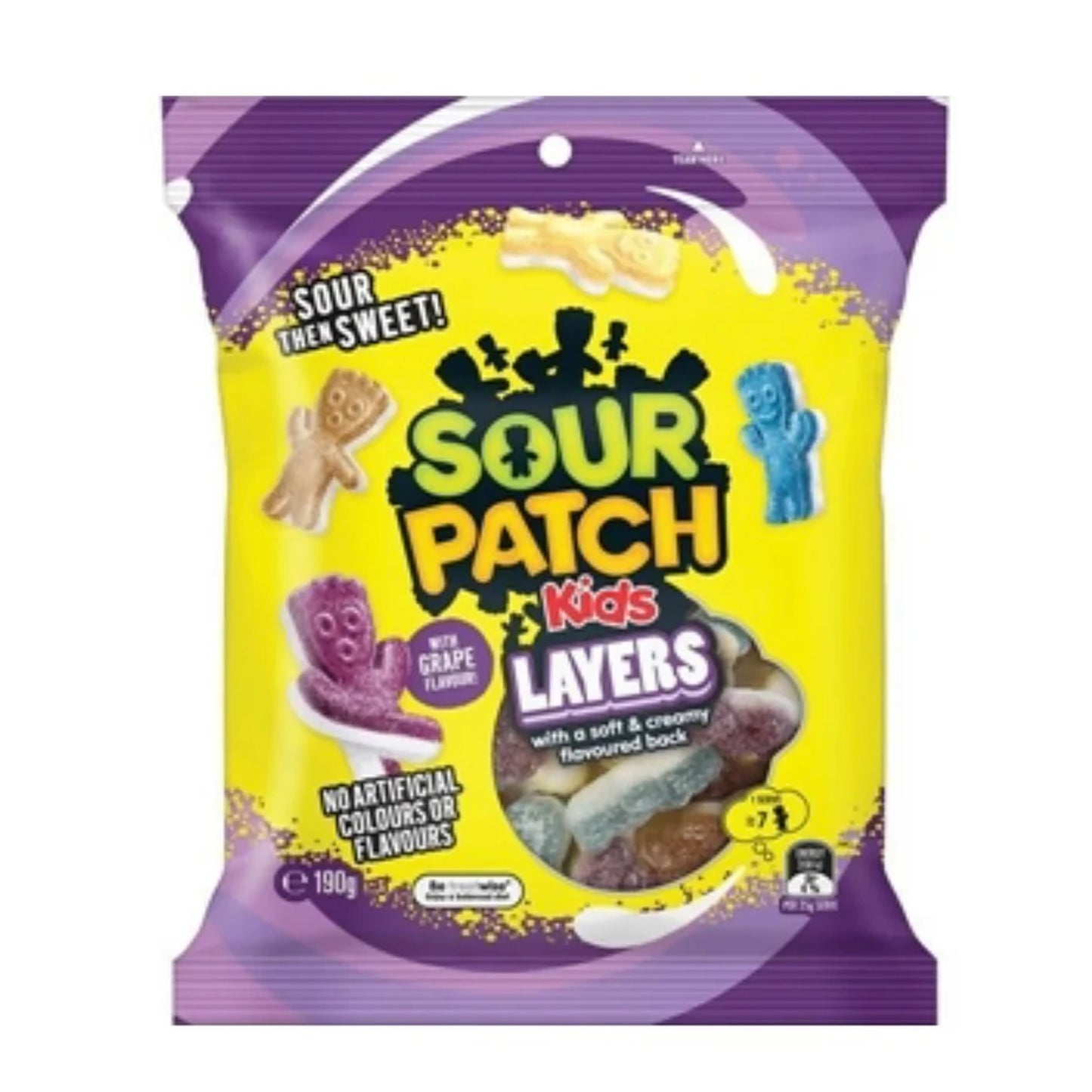 Sour patch Kids Layers 190g AUSTRALIA