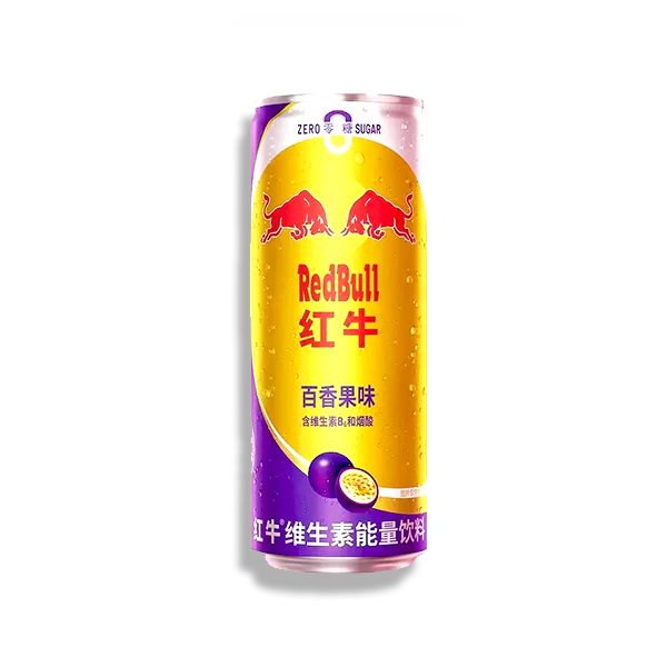 Red Bull Passion Fruit 330ml Case of 24 - China