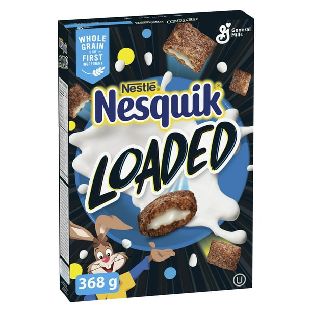 Nestle Nesquik Loaded 368g cereal - Canada