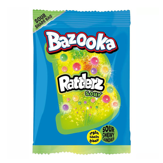 Bazooka rattlerz sour 120g UNITED KINGDOM