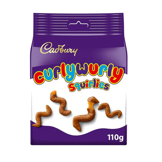 Cadbury Curly Wurly Squirlies 110g UNITED KINGDOM