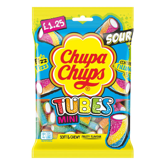 Chupa Chups Tubes mini candy 90g UNITED KINGDOM
