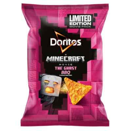 Doritos Minecraft The Ghast BBQ tortilla chips 180g UNITED KINGDOM
