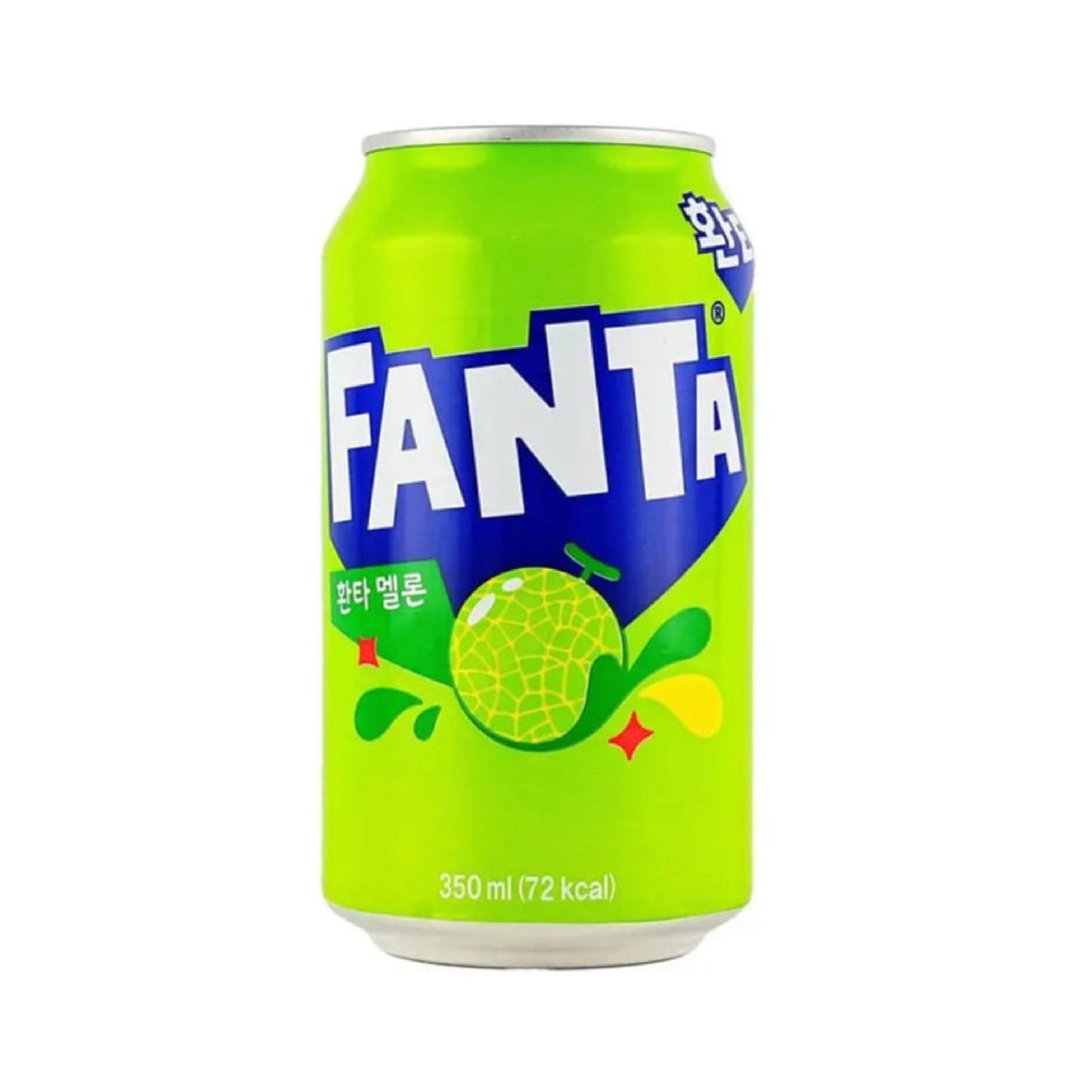Fanta Melon 350ml soda cans case of 24 KOREA (FDA APPROVED)