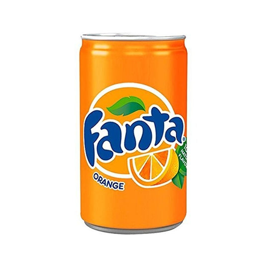 Fanta orange 237ml mini cans case of 24 TRINIDAD