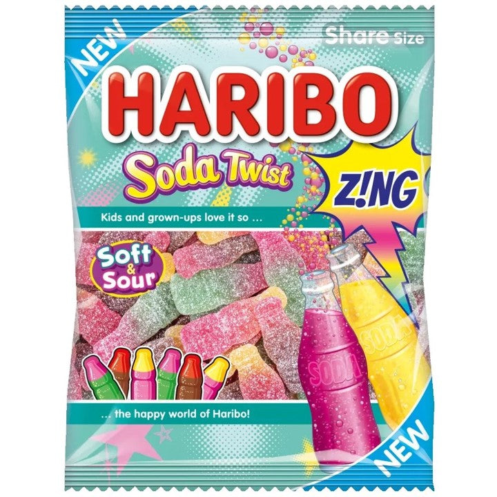 Haribo Soda twist 160g UNITED KINGDOM