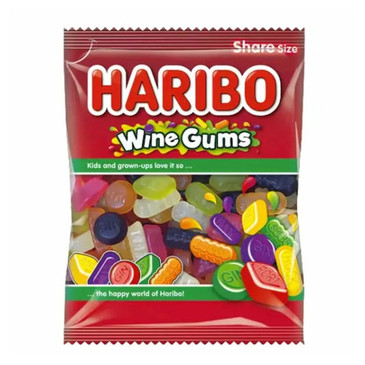 Haribo Wine Gums 154g UNITED KINGDOM
