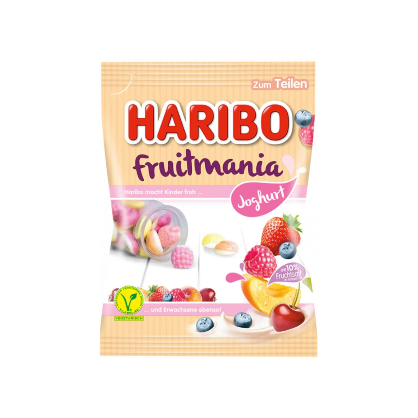 Haribo Fruitmania Yogurt 175g- Germany