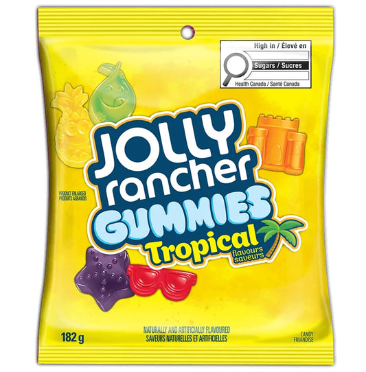Jolly Rancher gummies tropical 182g CANADA