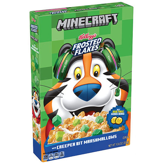 Kelloggs Frosted Flakes Minecraft cereal 340g CANADA
