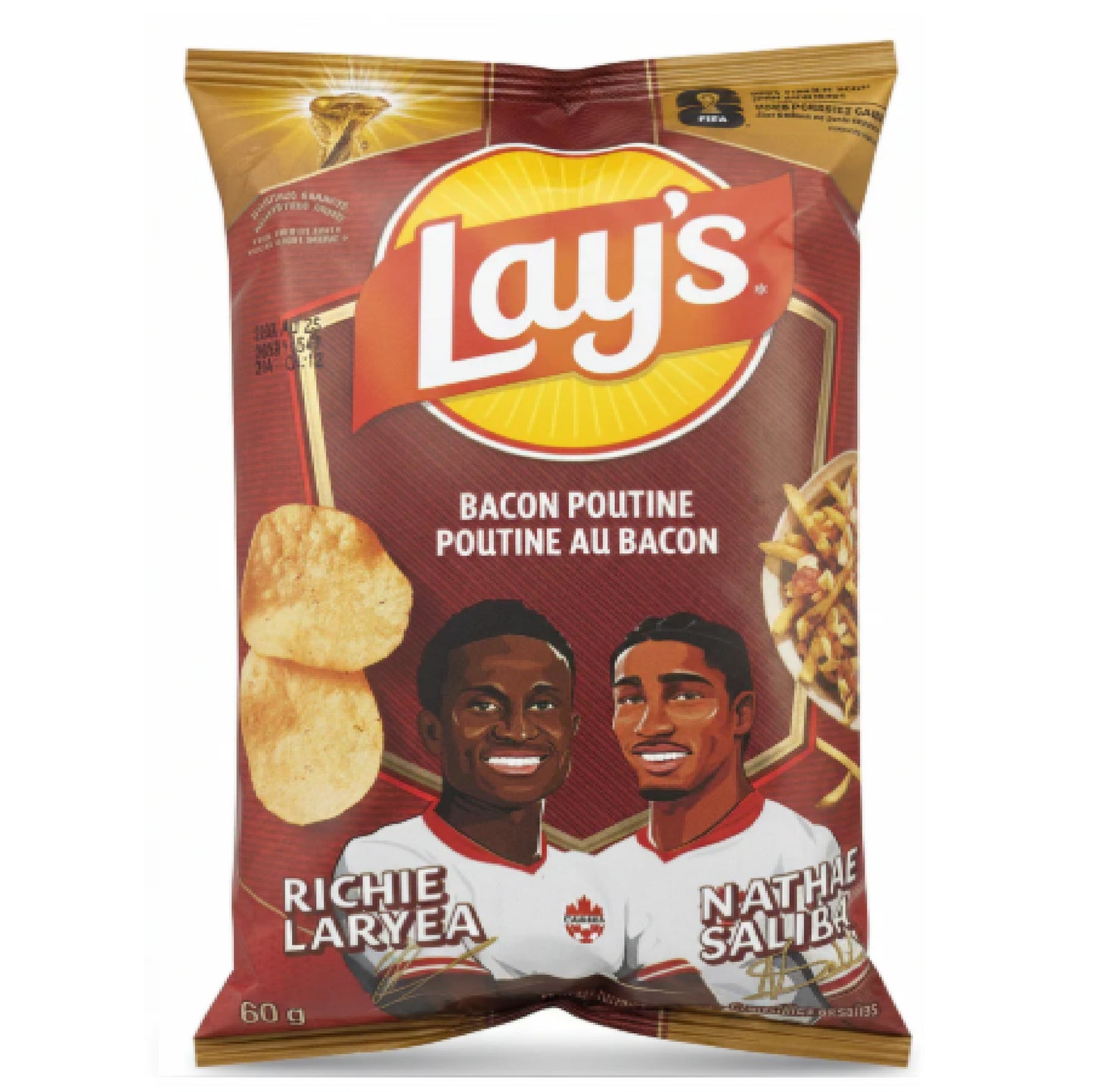 Lay's Bacon Poutine potato chips potato chips 60g CANADA (FDA APPROVED)