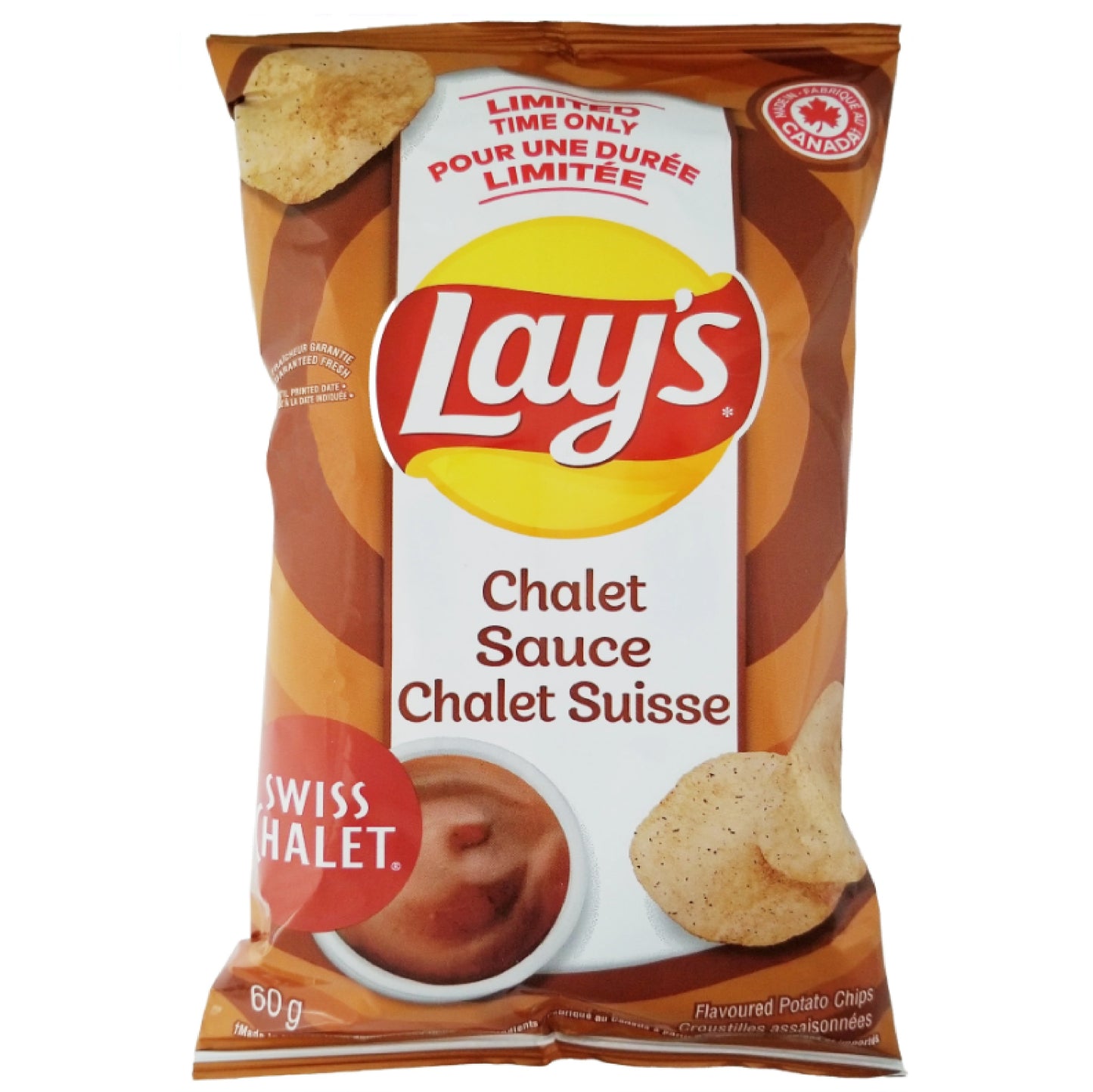 Lay's Chalet sauce potato chips 210g CANADA (FDA APPROVED)