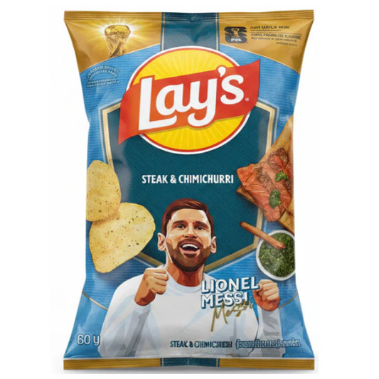 Lay's Steak & Chimichurri potato chips 60g CANADA (FDA APPROVED)