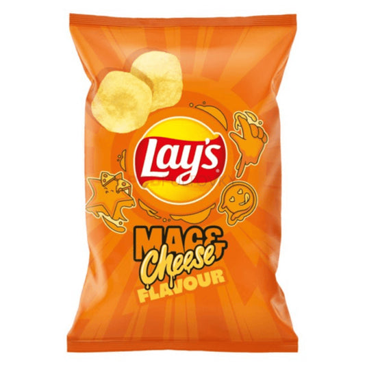 Lays Mac & Cheese potato chips 130g POLAND