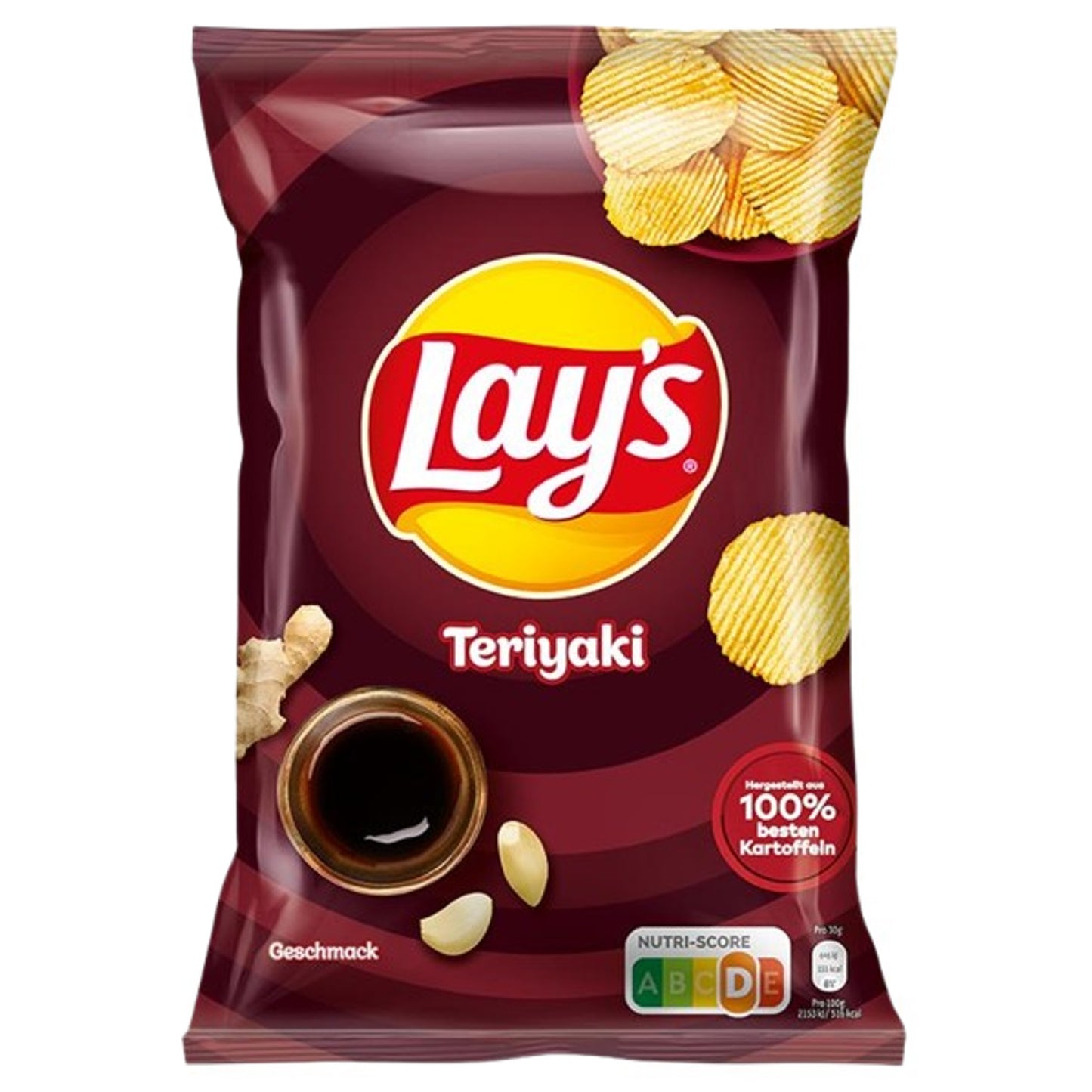 Lays Teriyaki potato chips 150g GERMANY (FDA APPROVED)