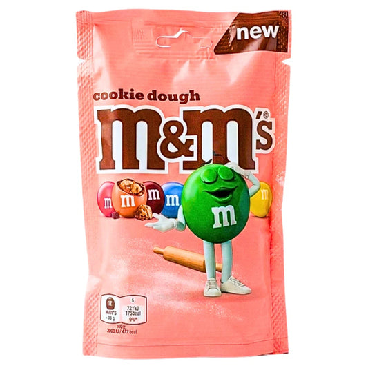 M&M's Cookie dough flavor Chocolate 102g UNITED KINGDOM (NOT FDA APPROVED)