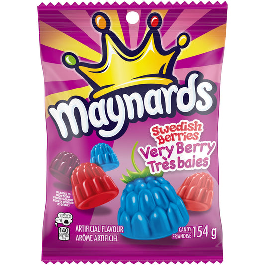 Maynards Swedish berries very berry 154g CANADA