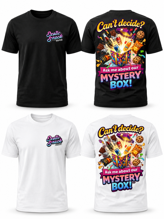 Exotic Snack Guys T-Shirts – Mystery Box Edition