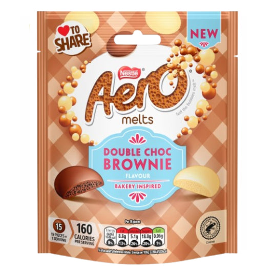 Nestle Aero Melts Neapolitan Ice Cream chocolate 86g UNITED KINGDOM (FDA APPOVED)