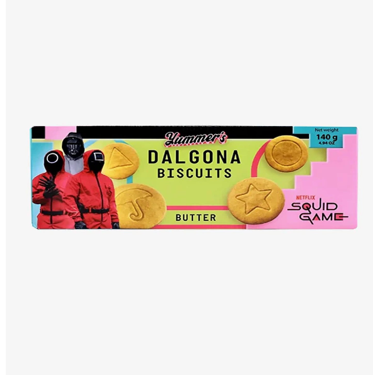 Netflix Squid Game Dalgona Butter biscuits 140g POLAND (FDA APPROVED)