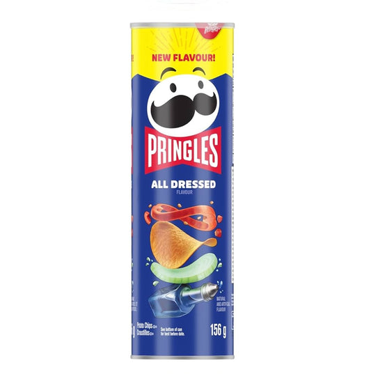 Pringles All Dressed potato chips 156g CANADA